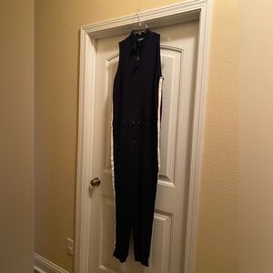 Ralph Lauren Jumpsuit Size Large Black and White